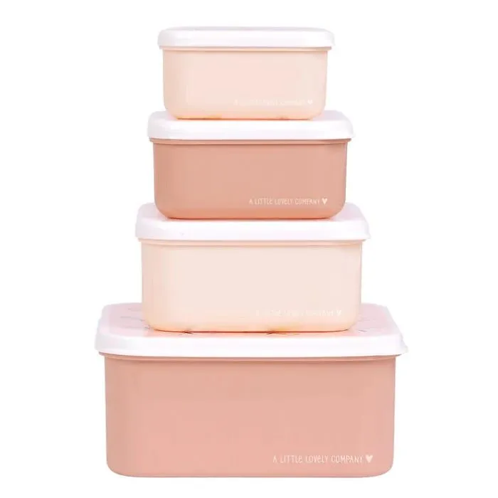 A Little Lovely Co. Lunch Container Set - Butterflies
