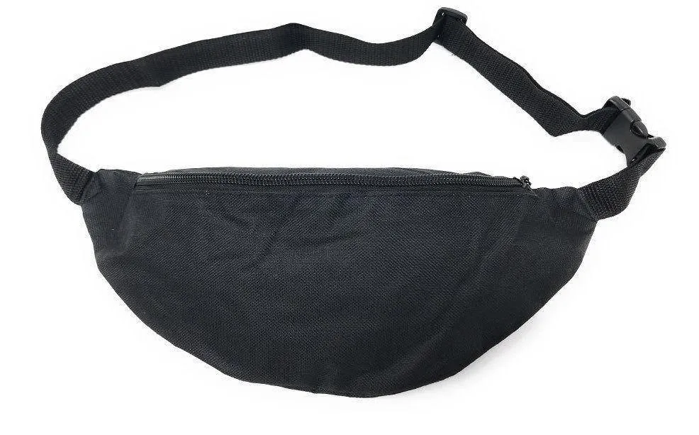 Fanny Pack Man Purse Travel Pouch Money Passport Id Holder Waist Bag 1 Pocket 42inch