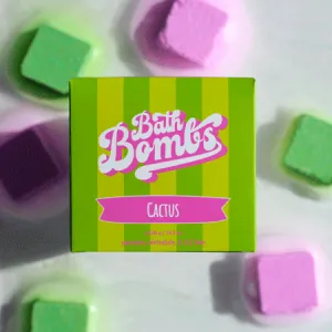 Happy Hippo Cactus Cube Bombs