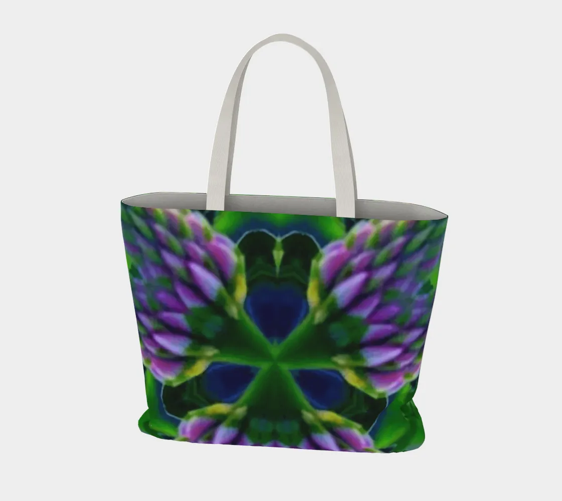 Lavender Large Tote 1