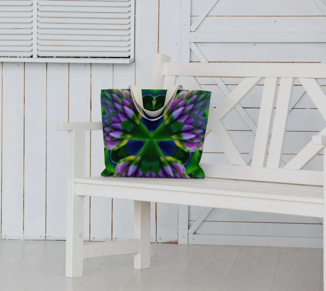 Lavender Large Tote 1