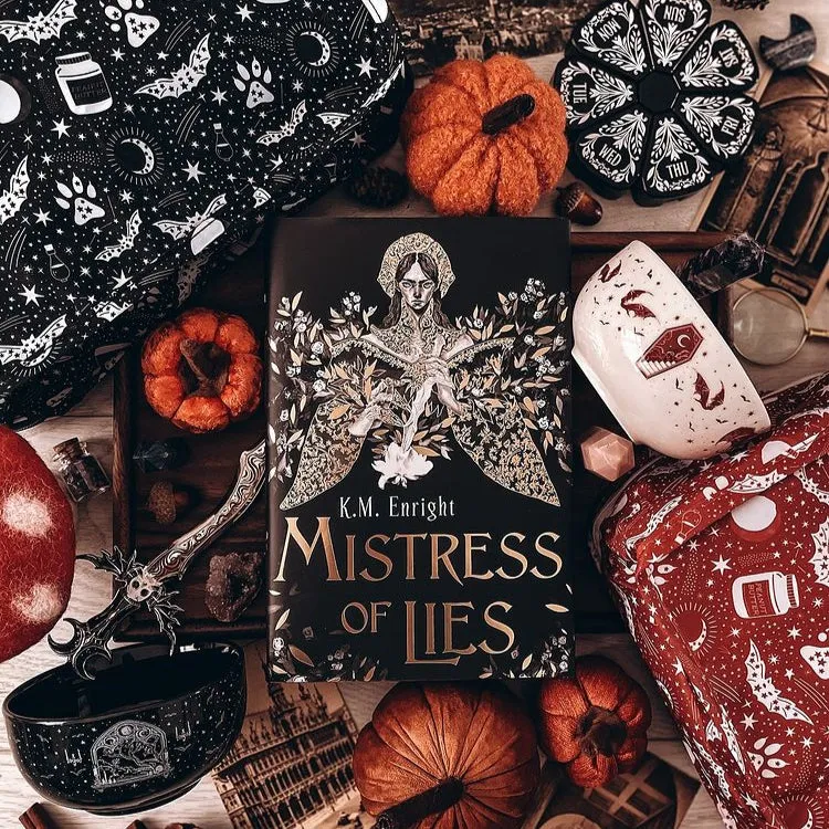 Mistress of Lies by K. M. Enright (Illumicrate 'Look What You Made Me Do' exclusive)
