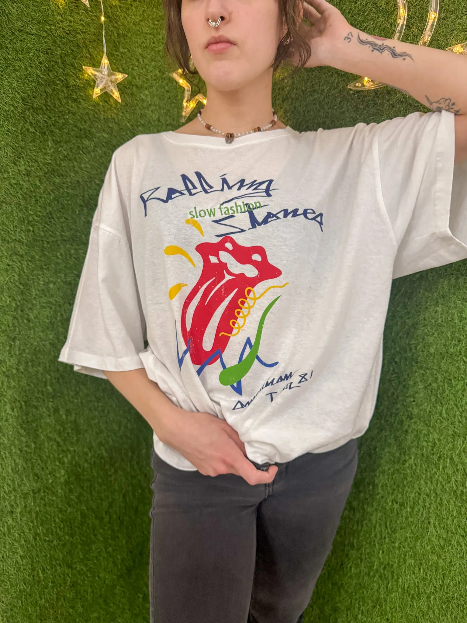Slow Fashion Rolling Stones T-Shirt