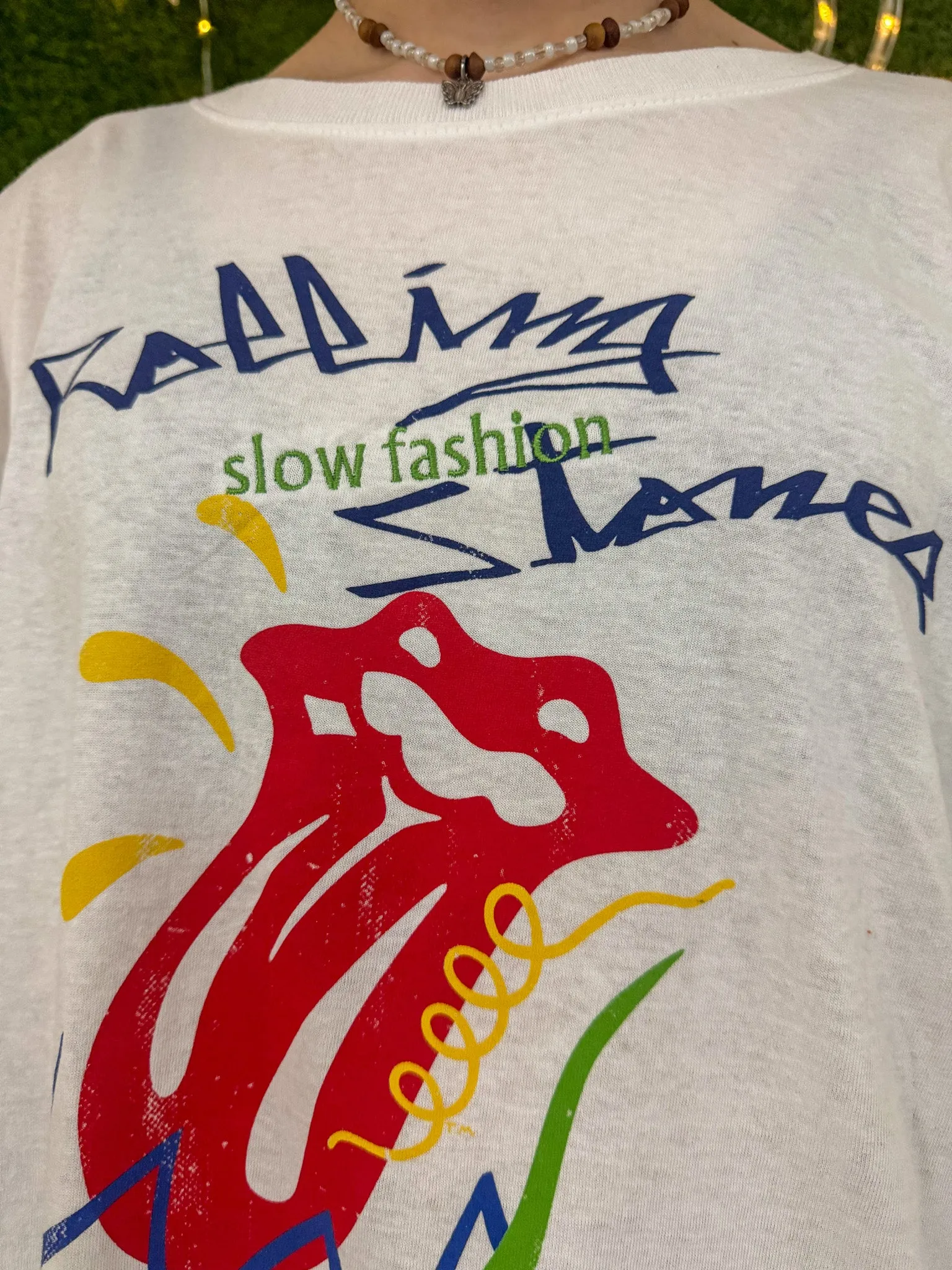 Slow Fashion Rolling Stones T-Shirt
